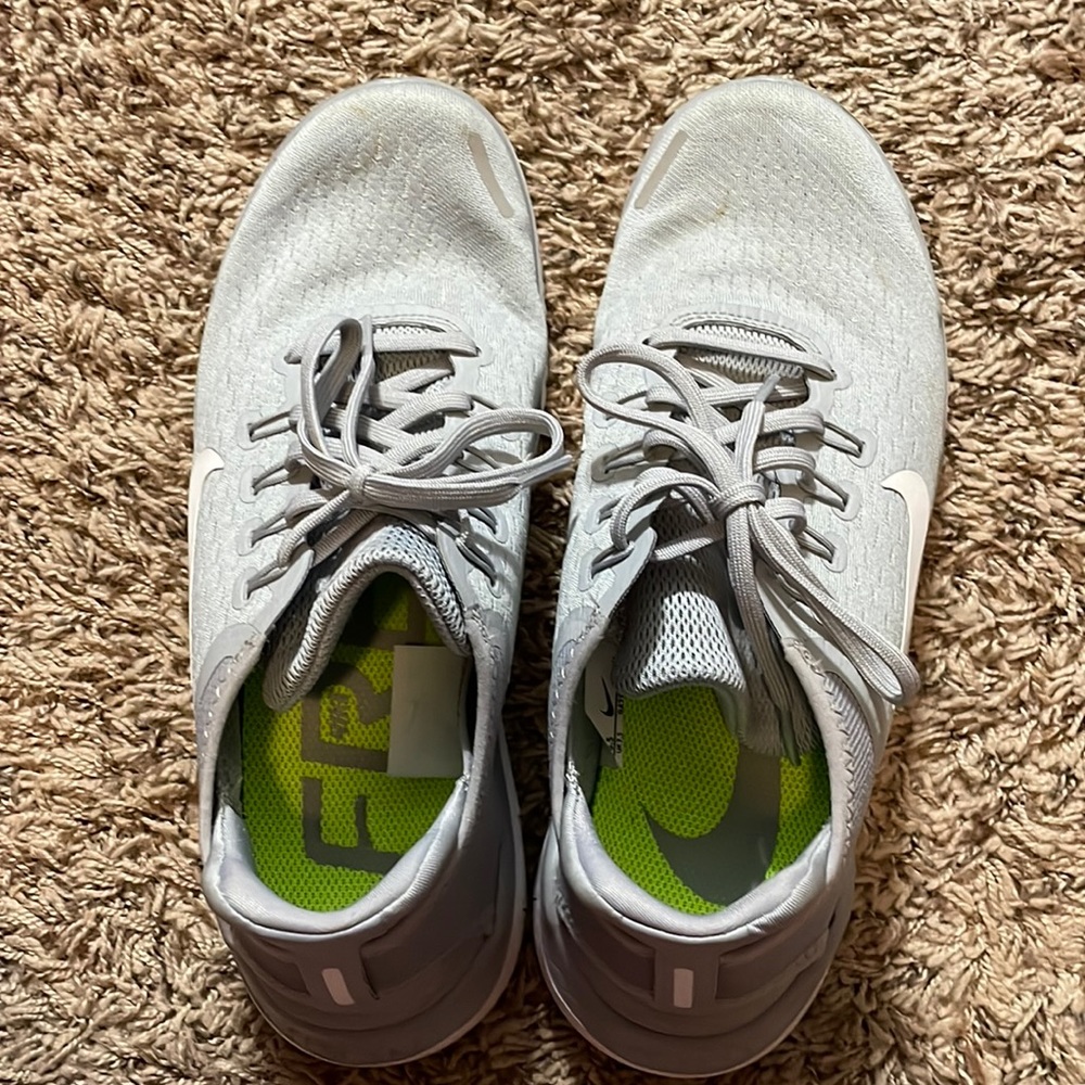 Grey Nike free run 8.5